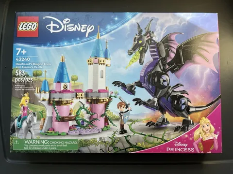 LEGO Disney Princess Maleficent's Dragon Form and Aurora's Castle 43240