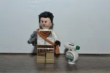 LEGO STAR WARS POE DAMERON AND D-O DROID MINIFIGURE MINIFIG