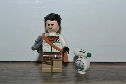 LEGO STAR WARS POE DAMERON AND D-O DROID MINIFIGURE MINIFIG