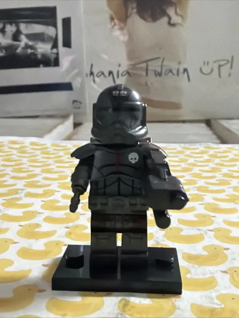 ECHO LEGO MINIFIG FIGURE star wars bad batch clone force 99 trooper blaster