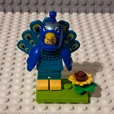 LEGO Minifigures Peacock Costume Minifigure. Perfect Condition