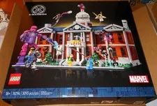 LEGO 76294 X-Men: The X-Mansion -- NEW BOX ONLY (no set!!!) -- Marvel '97 boxes