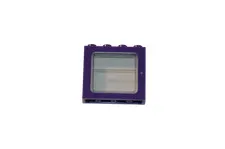 Lego® TRAIN Railway 9V 12V RC Window with Glas 4x3 STANDARD VIOLET