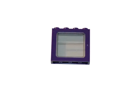 Lego® TRAIN Railway 9V 12V RC Window with Glas 4x3 STANDARD VIOLET