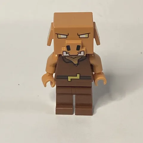 LEGO Piglin A Minecraft Movie Minifigure Mini Fig Figure From set 21273