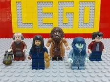 LEGO Harry Potter Minifigure Set Argus Filch Hagrid Moaning Myrtle Hogwarts Figu
