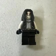 Authentic Lego Lobo Minifigure Super Heroes Justice League DC W/ Torso Cracks