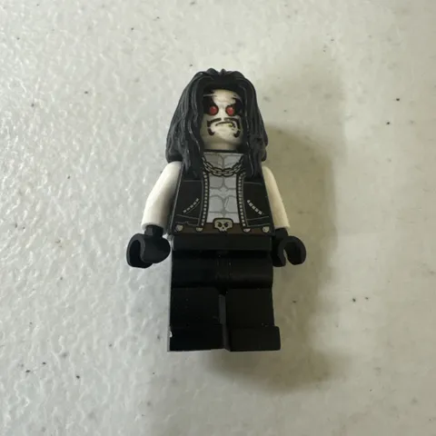 Authentic Lego Lobo Minifigure Super Heroes Justice League DC W/ Torso Cracks