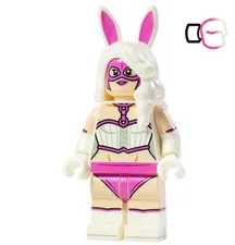 Lego DC - Excelsior Custom - Ivory Mirage White Rabbit Minifigure