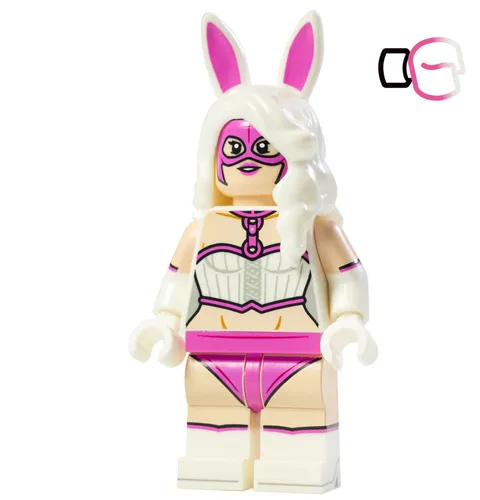 Lego DC - Excelsior Custom - Ivory Mirage White Rabbit Minifigure
