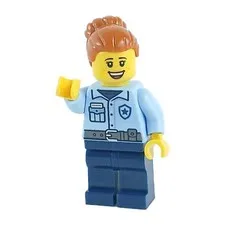 LEGO® CITY Police Officer Donut Truck Customer Minifigure™ Building Set cty1861