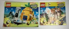LEGO Lot of 2 SpongeBob Squarepants Instruction Manuals ONLY