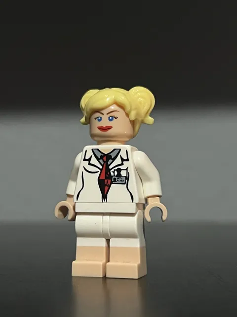 LEGO Batman Custom Pad Printed 2006 Harleen Qunizel Torso $ OFFICIAL LEGO Head