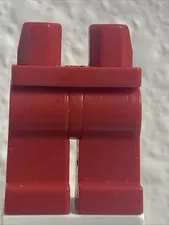 Lego Red Minifig Monochrome Plain Hips and Legs