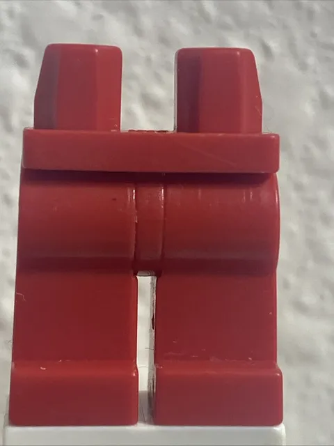Lego Red Minifig Monochrome Plain Hips and Legs