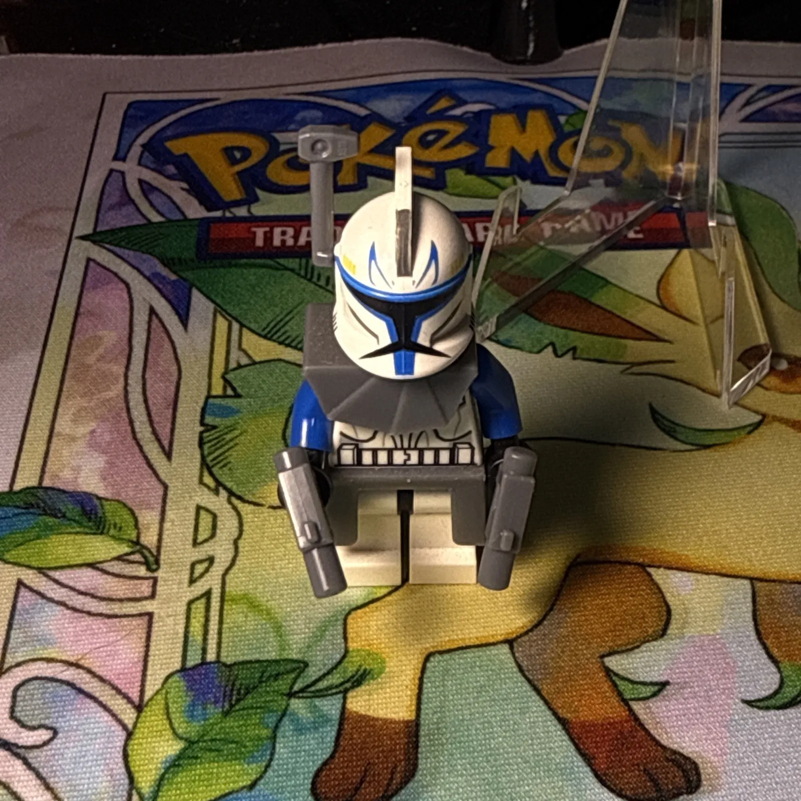 Lego Star Wars Captain Rex Phase 1 Minifig sw0194 Grey Armor great Condition