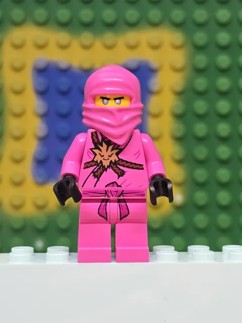 LEGO Ninjago Avatar Pink Zane Minifigure - njo0561 - Set 71708 - 1W