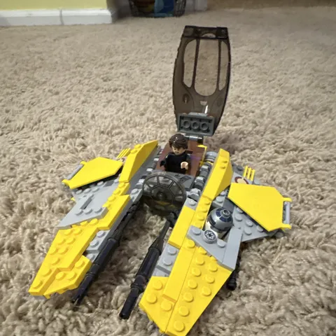 LEGO Star Wars Anakin’s Jedi Interceptor 75281 Anakin Skywalker, R2-D2,Read Desc