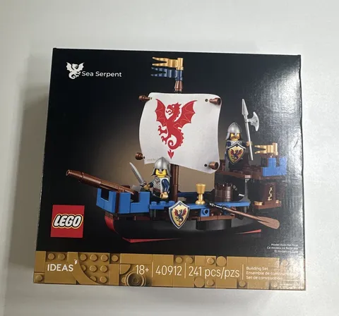 LEGO Ideas Sea Serpent 40912 Building Set 241 pcs 18+ Plastic 7 in Tall