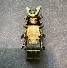 LEGO The LEGO Ninjago Movie Black Samurai Warrior Minifigure w/ Helmet & Armor