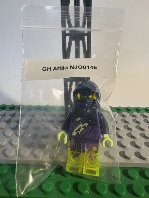 LEGO NINJAGO Ghost Attila Minifigure NJO0146 Polybag Plastic Figure