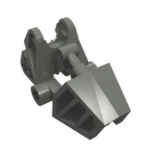 3x LEGO® Part 32475 - Bionicle Foot with Ball Joint Socket 3 x 6 x 2 1