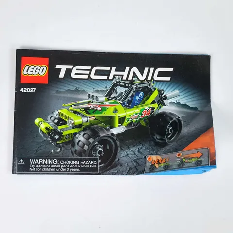 Lego Technic 42027 Desert Racer Dune Buggy Instruction Booklet Manual Only 2014