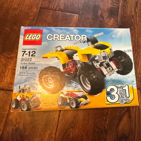 RETURED LEGO Creator 31022 Turbo Quad 3 In 1 - Excellent condition