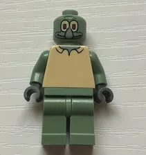 LEGO Squidward Minifigure Minifigure