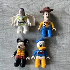 LEGO DUPLO Mickey Mouse Donald Duck Figures Woody Buzz Toy Story