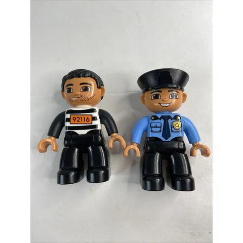 Lego Duplo Town Police and Prisoner 92116 Figure Toy