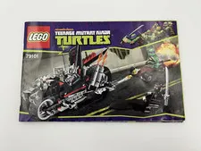 Lego Teenage Mutant Ninja Turtles 79101 Instructional Manual Only
