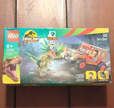 LEGO Jurassic Park Dilophosaurus Ambush 76958 50th Anniversary 211 pcs