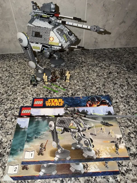 LEGO Star Wars AT-AP Walker Complete Set Minifigures & Instructions 75043