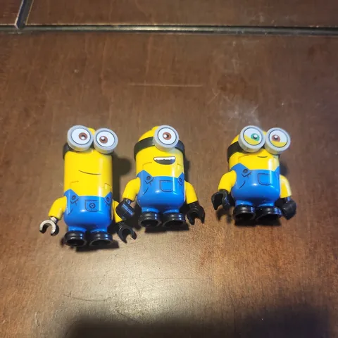 Lego Minions Bob + Stuart, Kevin Minifigure Despicable Me Lot 