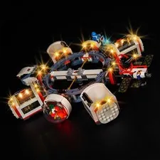 LED Light Compatible with LEGO Modular Space Station 60433 Lights Only No Model