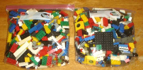Lego Bulk Lot Bricks, Blocks, Pieces, Parts (4 Pounds) L5