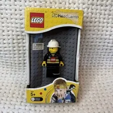 LEGO LED Head Lamp Firefighter Minifigure – Model LGL-HE2 – New in Box