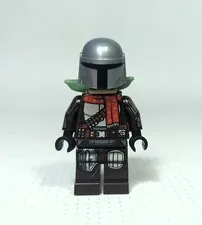 LEGO 2021 STAR WARS SW1170 MANDALORIAN & SW1173 GROKU HOLIDAY OUTFIT MINI FIGURE