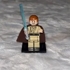 LEGO Minifigure Obi-Wan Kenobi Star Wars Young Printed Legs   / sw0592 / Jedi