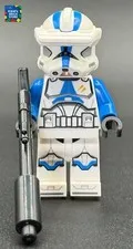 Star Wars Lego 501st  Clone Trooper Specialist with Rifle sw1248 from 75345 NEW