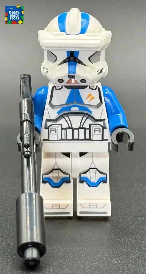 Star Wars Lego 501st  Clone Trooper Specialist with Rifle sw1248 from 75345 NEW