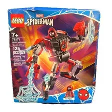 LEGO Marvel Spider-Man Miles Morales Mech Armor 76171 RETIRED 125 Pieces Sealed
