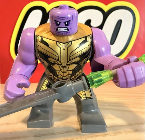 Lego Marvel Super Heroes Thanos Big Fig With Accessory