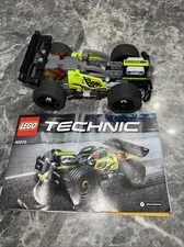 LEGO Technic 42072 WHACK! Pull Back Crash Race Car Manual No Box