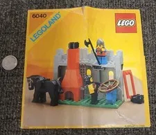 LEGO 6040 Manual Instructions Only Pirates Castaway’s Raft  LEGOS - rare retired