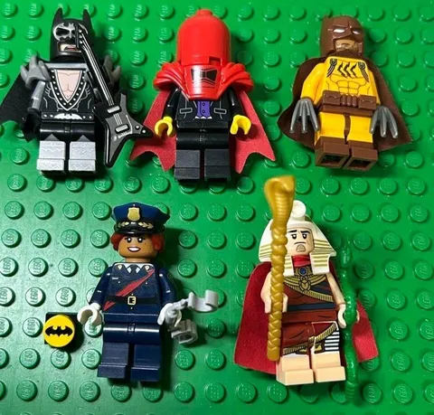 LEGO Batman Movie Minifigure 5-Pack: King Tut, Red Hood, Glam Metal Batman