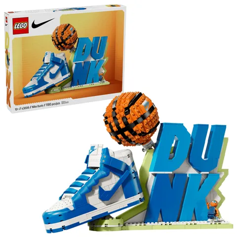 LEGO Nike Dunk x LEGO Set (43008) New Sealed Authentic