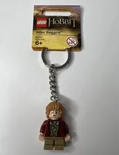LEGO Hobbit Bilbo Baggins Key Chain 850680 Keychain Minifigure New