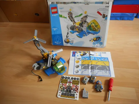 Lego Duplo Explore Preschool Building Toy Helicopter with Box (Lego No: 3589)
